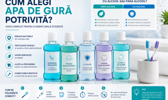 Cum alegi apa de gură potrivită? Ghid complet pentru o igienă orală eficientă