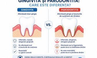 Gingivita și parodontita: care este diferența? Cauze, simptome, tratament și prevenție