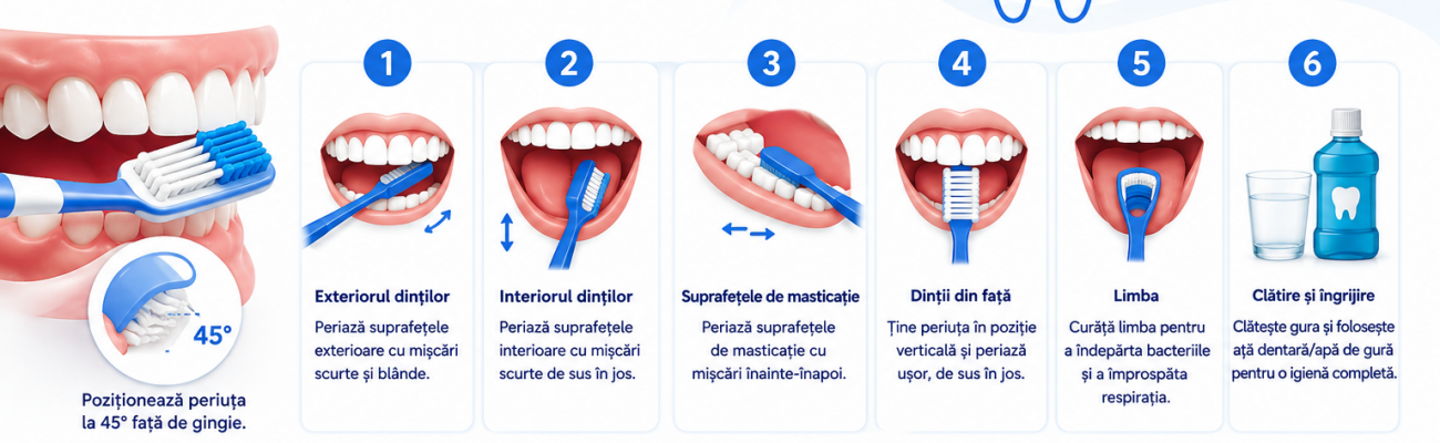 Cum se periază corect dinții? Cum se periază corect dinții?