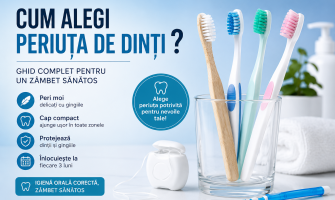Cum alegi periuța de dinți potrivită? Ghid complet pentru un zâmbet sănătos