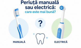 Periuța manuală sau periuța electrică?