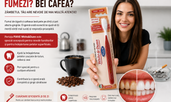 Fumatul și sănătatea orală – cum te poate ajuta periuța PIAVE White&Dunn să îți menții dinții mai curați?