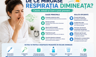 De ce miroase respirația dimineața? Cauze, soluții și cum poți preveni halitoza matinală