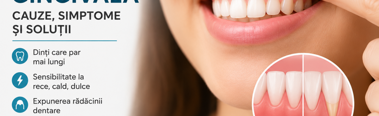 Retracția Gingivală: Cauze, Simptome și Soluții pentru Protejarea Zâmbetului Retracția Gingivală: Cauze, Simptome și Soluții pentru Protejarea Zâmbetului