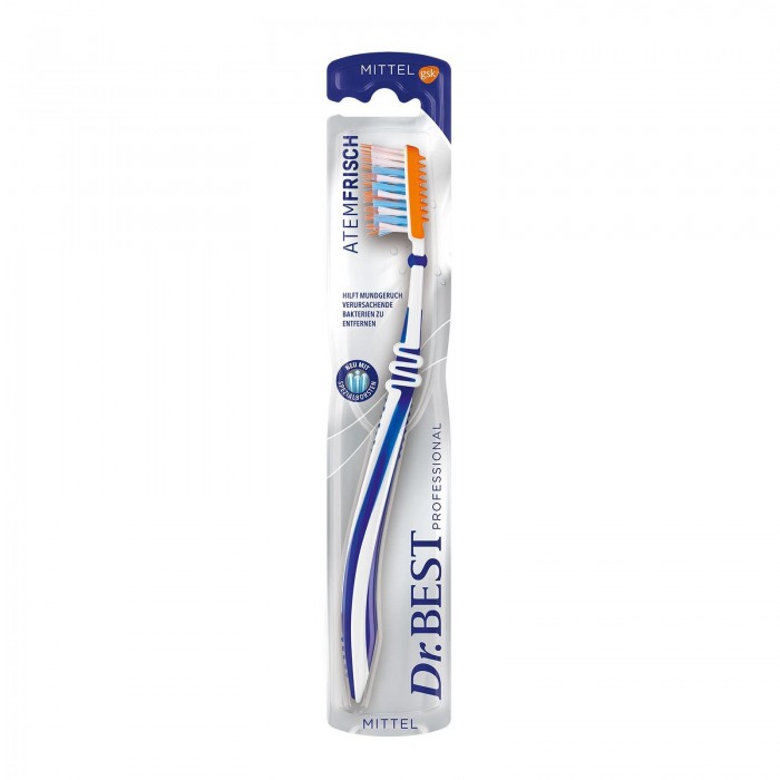 Periuta de dinti Dr.BEST Atemfrisch duritate medium Periuta de dinti Dr.BEST Atemfrisch duritate medium
