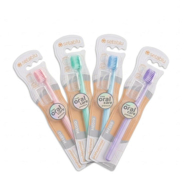 Periuta de dinti Setablu Professional Medium cu cap de protectie Periuta de dinti Setablu Professional Medium cu cap de protectie