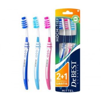 Set Periuta de dinti Dr. Best Classic medium