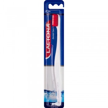 Periuta LACTONA IQ+ soft cu periuta interdentara Periuta LACTONA IQ+ soft cu periuta interdentara