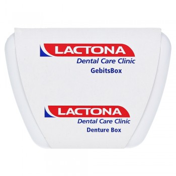 Cutie LACTONA pentru depozitare proteze dentare 