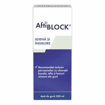 Apa de gura AFTIBLOCK 200 ml