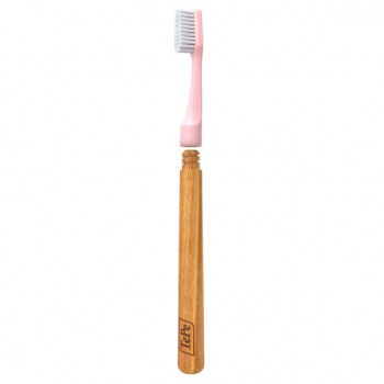 Periuta de dinti cu 3 capete TePe Choice Soft Roz Periuta de dinti cu 3 capete TePe Choice Soft Roz