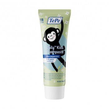 Pasta de dinti TePe Daily Kids 3-6 ani 75 ml Pasta de dinti TePe Daily Kids 3-6 ani 75 ml