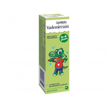 Pasta de dinti VADEMECUM cu aroma mar, copii 0 - 6 ani, 50 ml