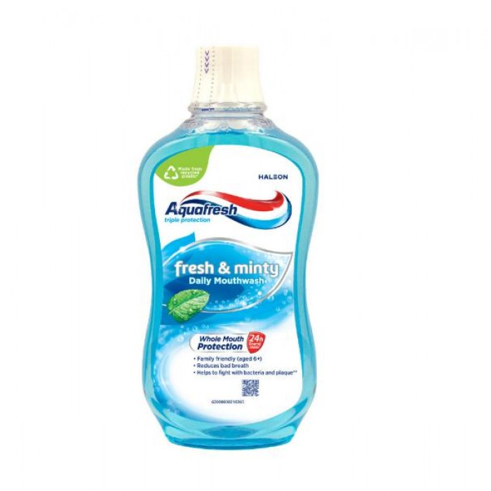 Apa de gura AQUAFRESH Minty 500 ml