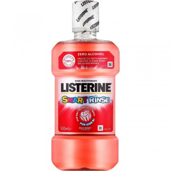 Apa de gura LISTERINE pentru copii 6+ Smart Rinse 500 ml