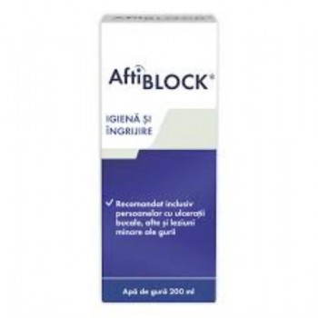 Apa de gura AFTIBLOCK 200 ml