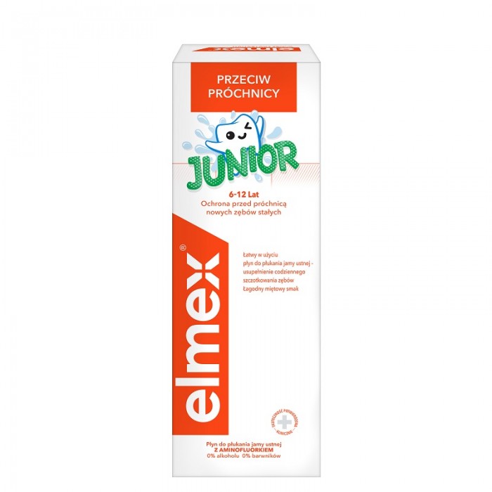 Apa de gura ELMEX Junior 6-12 ani 400 ml