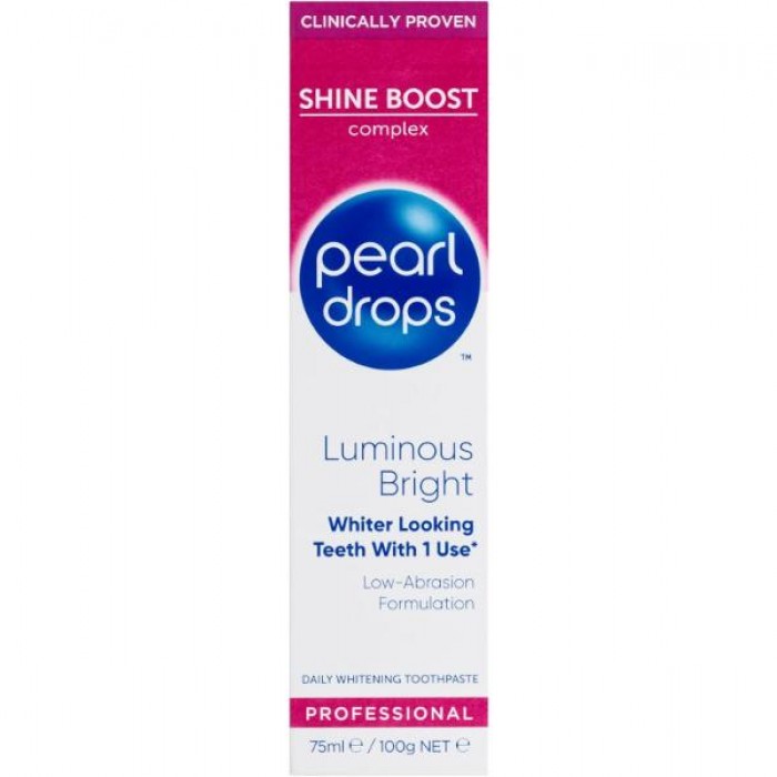 Pasta de dinti PEARL DROPS Luminous Bright 75 ml